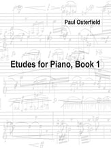 Etudes for Piano, Book 1 piano sheet music cover